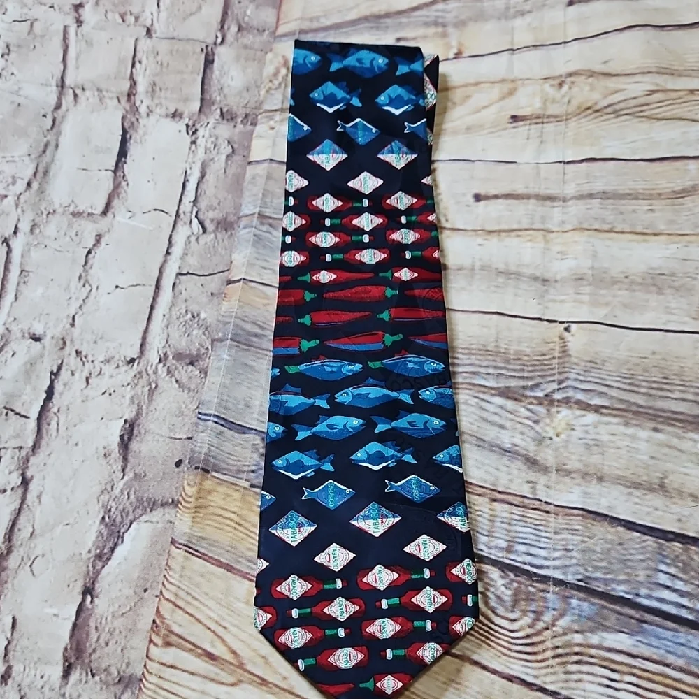 Tabasco Fish Neck Tie‎ Necktie 4